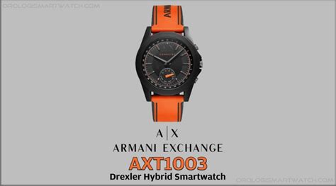 armani exchange drexler axt1003|armani exchange connected price.